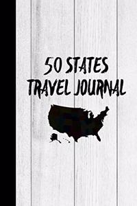 50 States Travel Journal