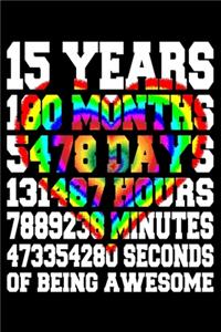 15 Years Of Being Awesome