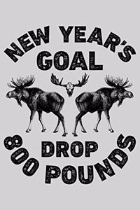 New Years Goal Drop 800 Pounds