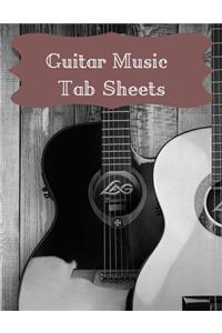Guitar Music Tab Sheets
