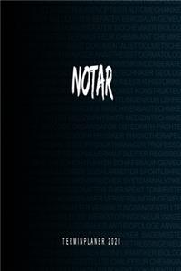 Notar - Terminplaner 2020