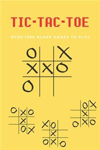 Tic-Tac-Toe Game Book