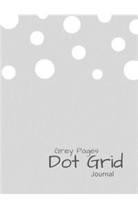 Grey paper Dot Grid Journal