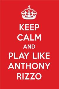 Keep Calm and Play Like Anthony Rizzo