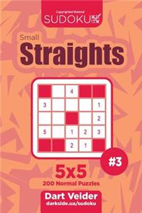 Sudoku Small Straights - 200 Normal Puzzles 5x5 (Volume 3)