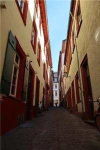 Bicycles and a Narrow Alley in Heidelberg, Germany Journal