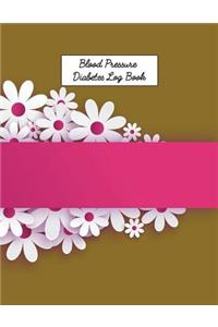 Blood Pressure Diabetes Log Book