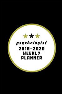 Psychologist 2019-2020 Weekly Planner