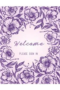 Welcome, Please Sign in