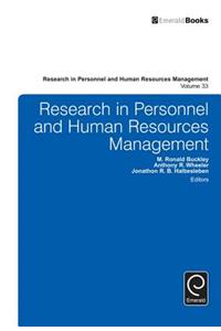 Research in Personnel and Human Resources Management