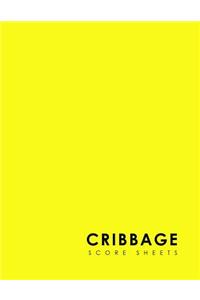 Cribbage Score Sheets