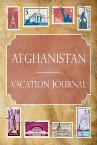 Afghanistan Vacation Journal