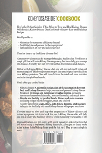 Kidney Disease Diet Cookbook