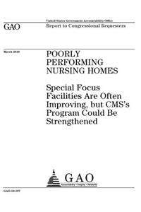 Poorly performing nursing homes