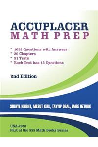 Accuplacer Math Prep: Accuplacer Math Test Prep