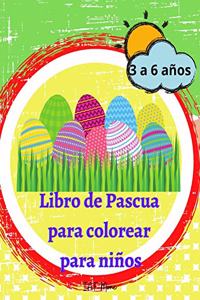 Libro de Pascua para colorear para niños