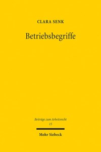 Betriebsbegriffe