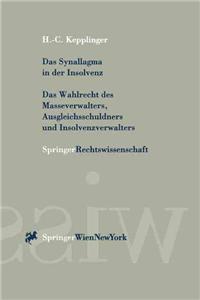 Das Synallagma in Der Insolvenz