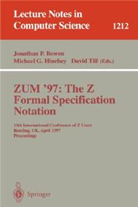 Zum'97: The Z Formal Specification Notation