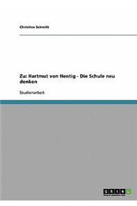 Zu Hartmut Von Hentig 
