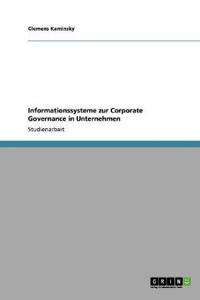 Informationssysteme zur Corporate Governance in Unternehmen