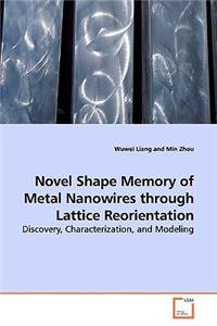 Novel Shape Memory of Metal Nanowires through Lattice Reorientation