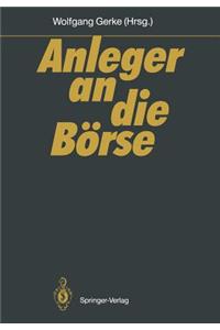 Anleger an Die Börse