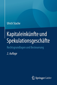 Kapitaleinkünfte Und Spekulationsgeschäfte