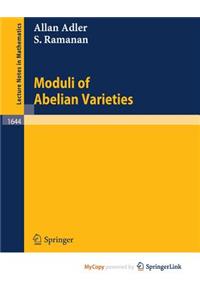Moduli of Abelian Varieties