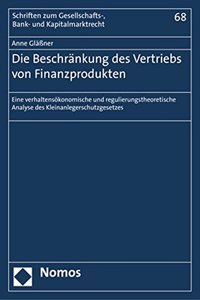 Die Beschrankung Des Vertriebs Von Finanzprodukten