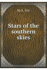 Stars of the southern skies