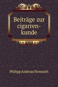 BEITR  GE ZUR CIGARREN-KUNDE