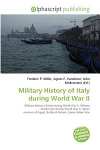 Military History of Italy During World War II