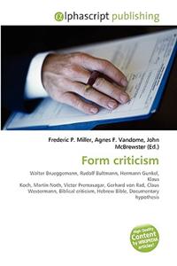 Form Criticism