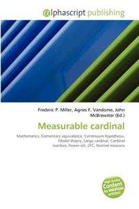 Measurable Cardinal