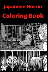 Japanese Horror Coloring Book