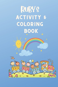 Ruby's Activity and Coloring Book