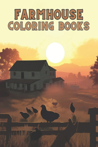 Farmhouse Coloring Book