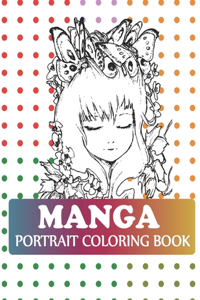 Manga Portrait Coloring Book