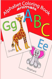 ABC Alphabet Animal Coloring Book