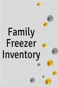 Family Freezer Inventory