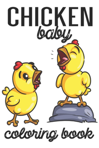 Chicken Baby Coloring Book