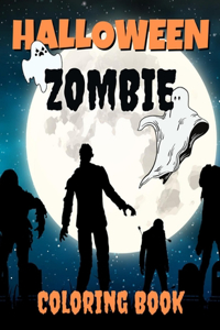 Halloween Zombie Coloring Book
