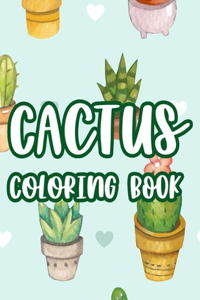 Cactus Coloring Book