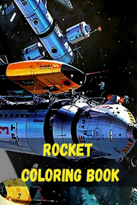 Rocket Coloring Book