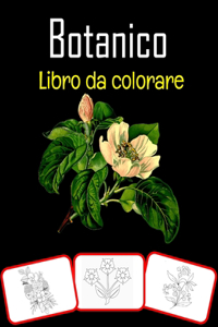 Botanico Libro da colorare