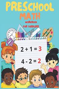 Preschool Math Workbook for Toddlers