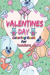 Valentines Day Coloring Book For Toddlers
