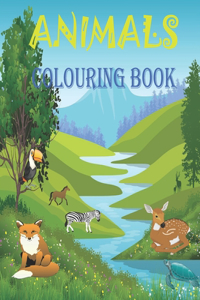 ANIMALS colouring book