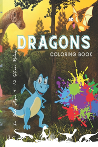 Dragons Coloring Book